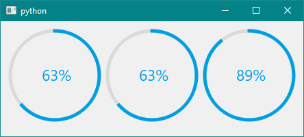 RoundProgressBar - PySide2extn/PyQt5extn Documentation